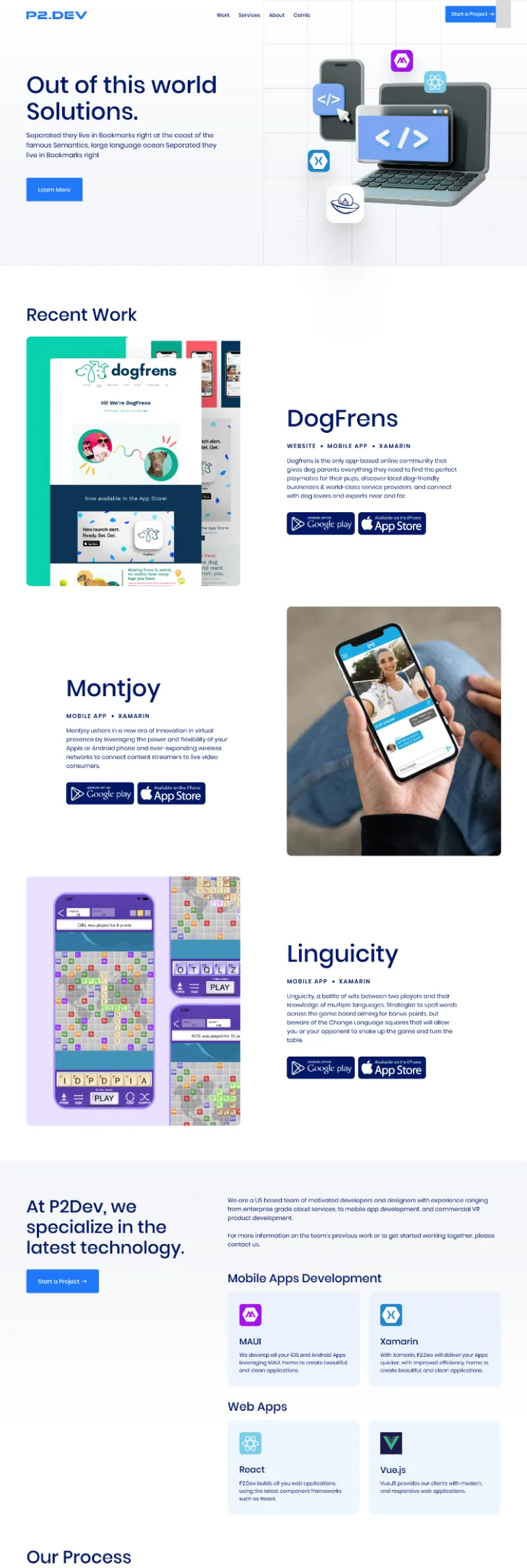 P2 Dev cloud development tools