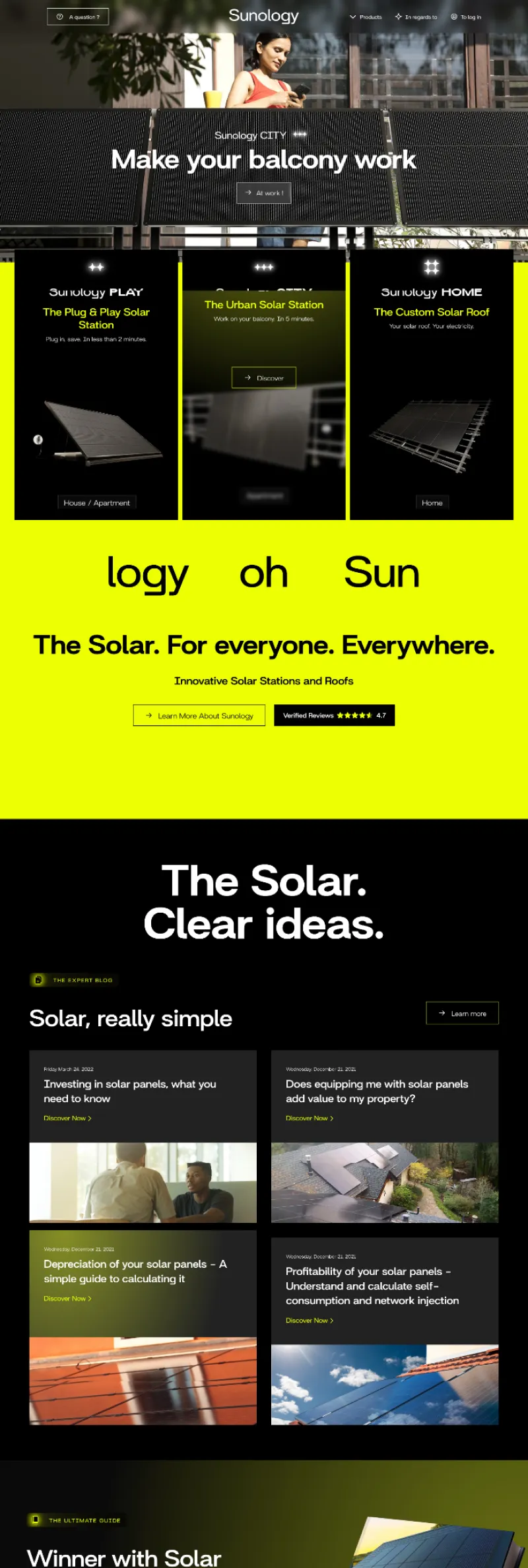 Sunology solar technology digital platform