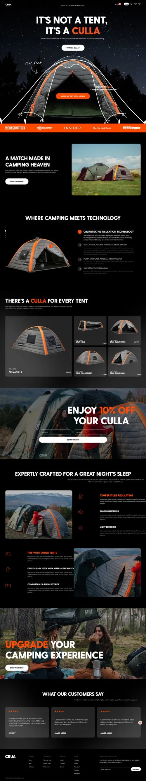 Culla outdoor consumer brand platform